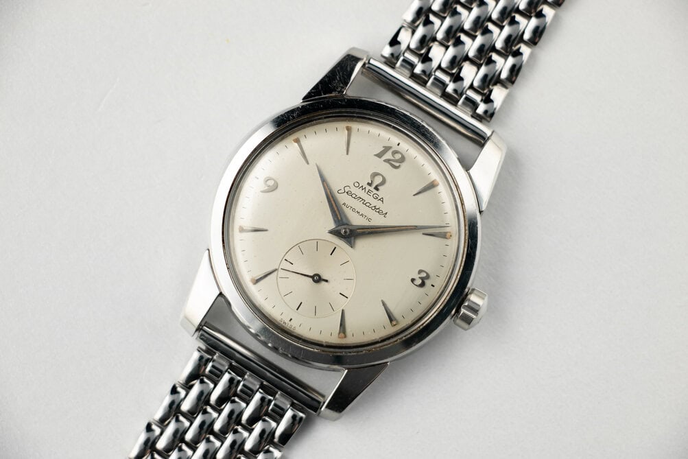 1954 OMEGA SEAMASTER 2846/2848, STEEL, 34MM • Vintage Watches For